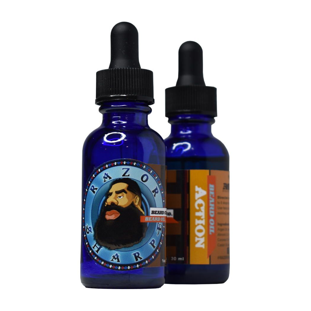 action beard oil
